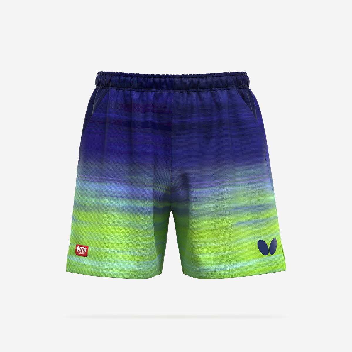 Butterfly Table Tennis Infiria2 Shorts - Green - Front